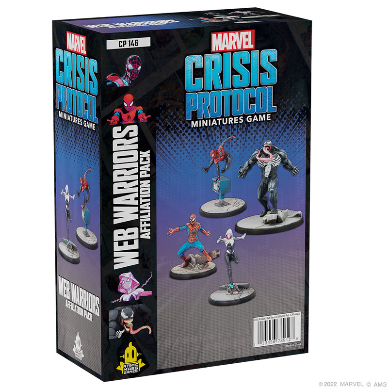 Load image into Gallery viewer, Marvel: Crisis Protocol - Web Warriors Affiliation Pack
