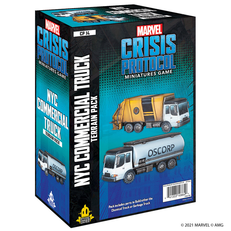 Load image into Gallery viewer, Marvel: Crisis Protocol - NYC Commercial Truck Terrain Pack
