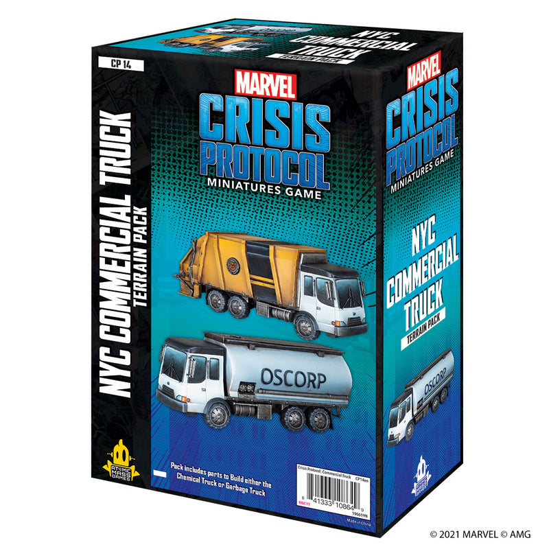 Load image into Gallery viewer, Marvel: Crisis Protocol - NYC Commercial Truck Terrain Pack
