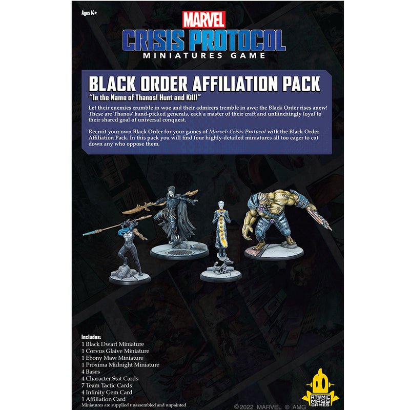 Load image into Gallery viewer, Marvel: Crisis Protocol - Black Order Affiliation Pack
