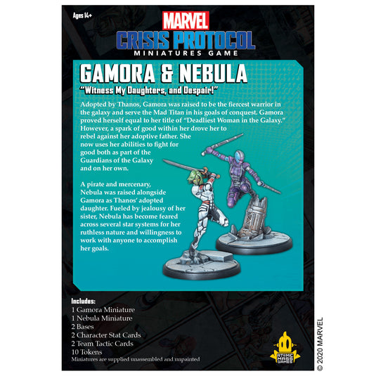 Marvel: Crisis Protocol - Gamora & Nebula