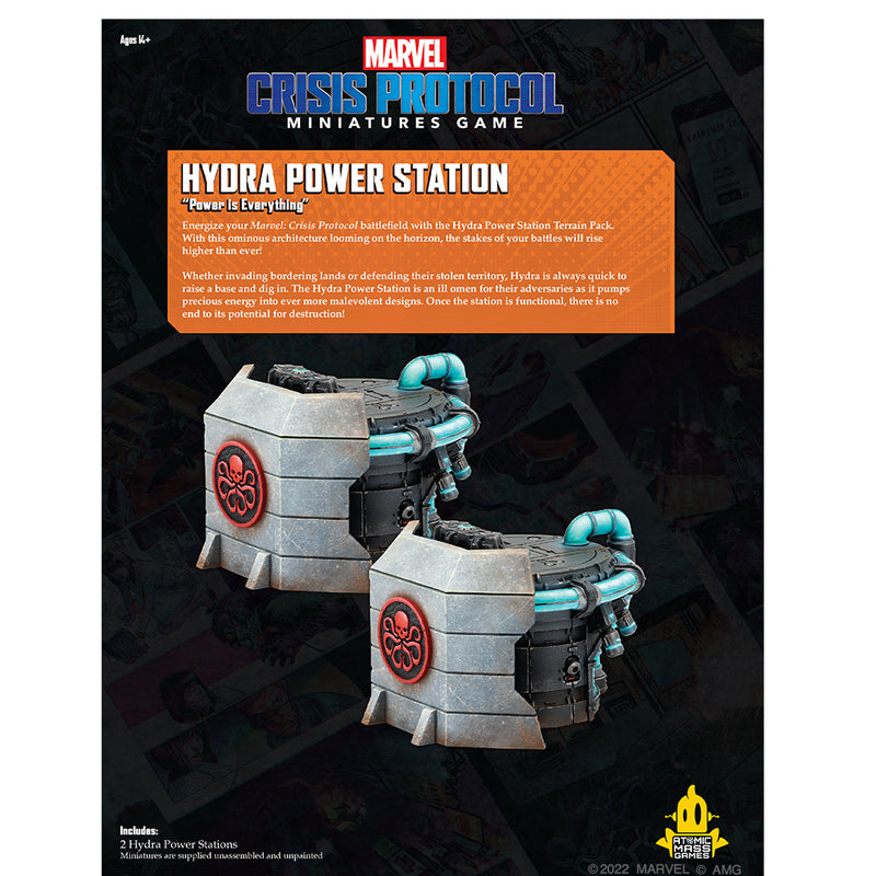 Load image into Gallery viewer, Marvel: Crisis Protocol - Hydra Power Station Terrain Pack
