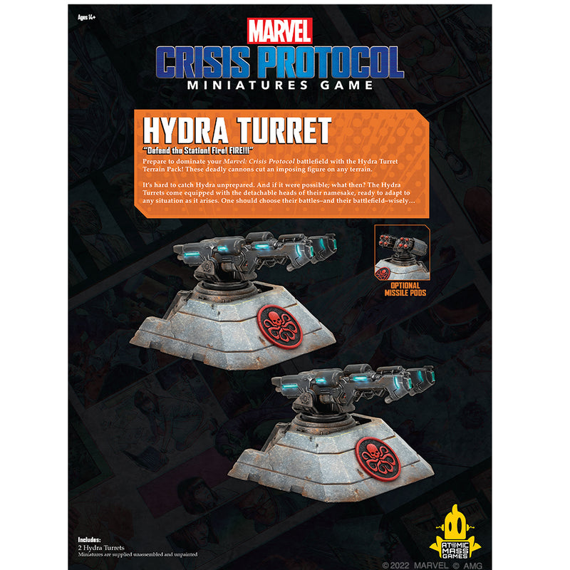 Load image into Gallery viewer, Marvel: Crisis Protocol - Hydra Turret Terrain Pack
