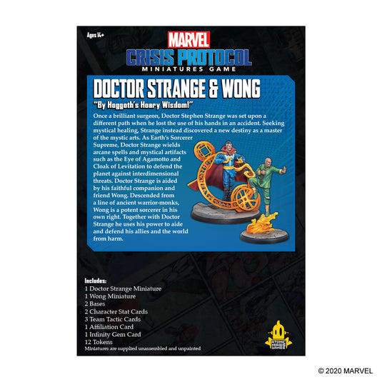 Marvel: Crisis Protocol - Doctor Strange & Wong