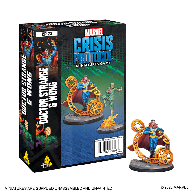 Load image into Gallery viewer, Marvel: Crisis Protocol - Doctor Strange &amp; Wong
