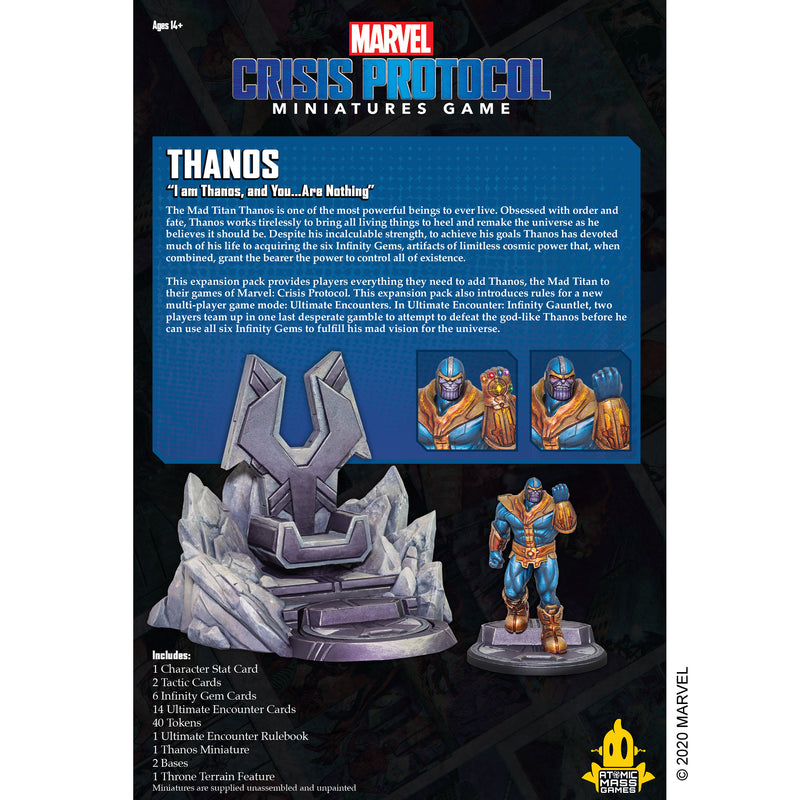 Load image into Gallery viewer, Marvel: Crisis Protocol - Thanos
