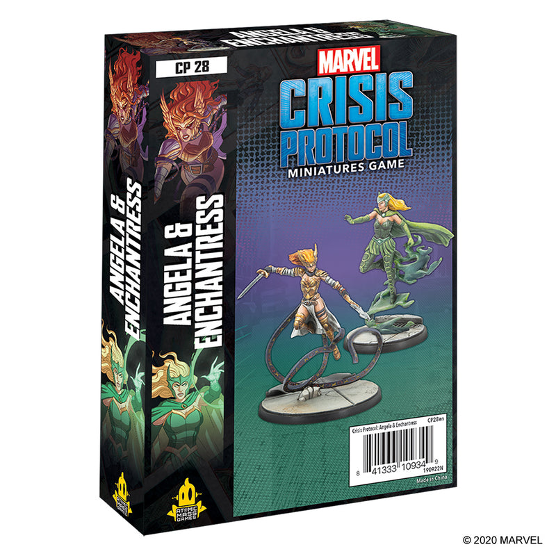 Load image into Gallery viewer, Marvel: Crisis Protocol - Angela &amp; Enchantress
