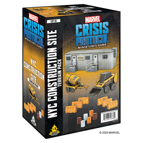 Marvel: Crisis Protocol - NYC Construction Site Terrain Pack