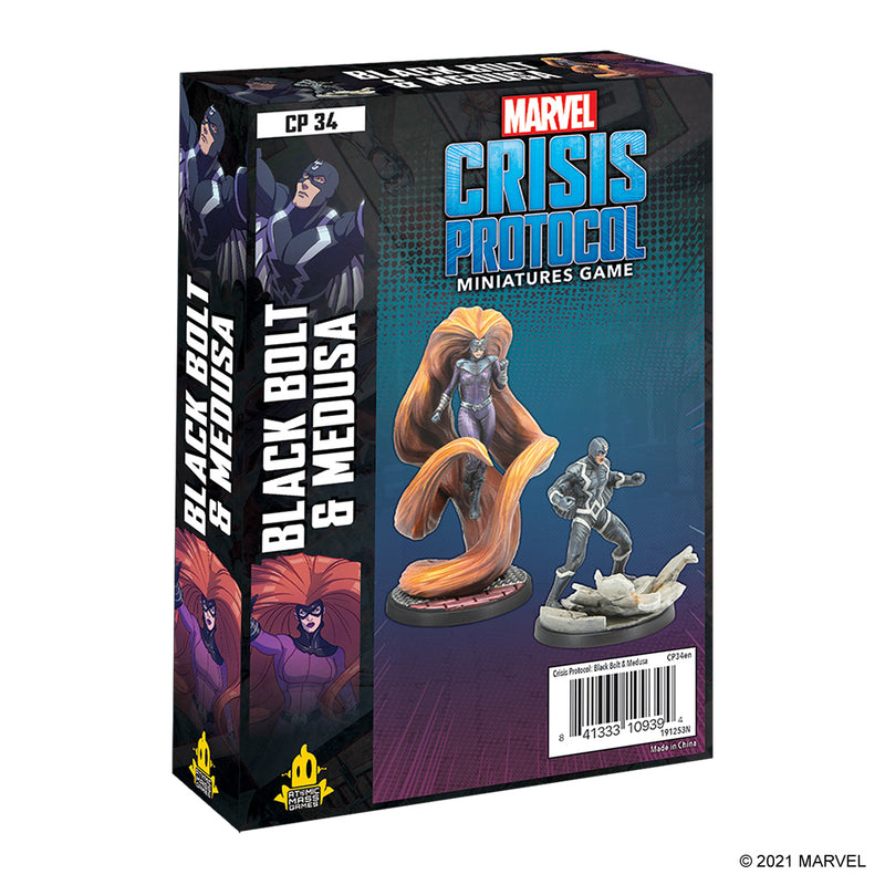 Load image into Gallery viewer, Marvel: Crisis Protocol - Black Bolt &amp; Medusa
