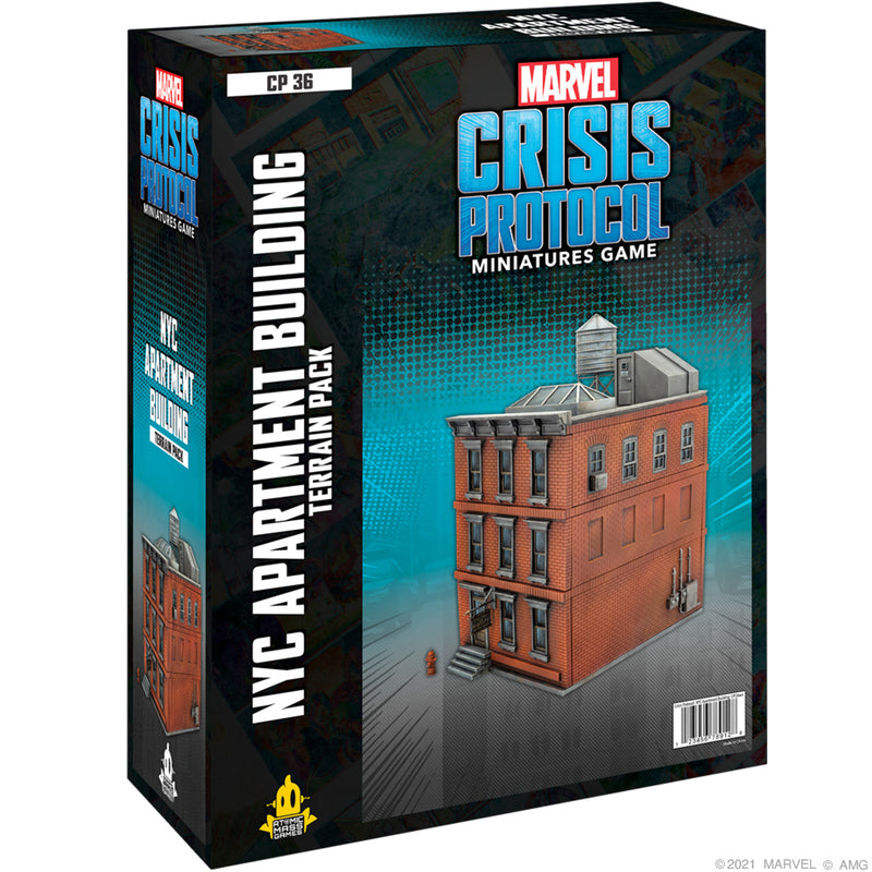 Load image into Gallery viewer, Marvel: Crisis Protocol - NYC Apartment Building Terrain Pack
