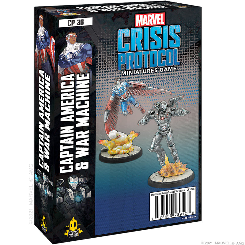 Load image into Gallery viewer, Marvel: Crisis Protocol - Captain America &amp; War Machine
