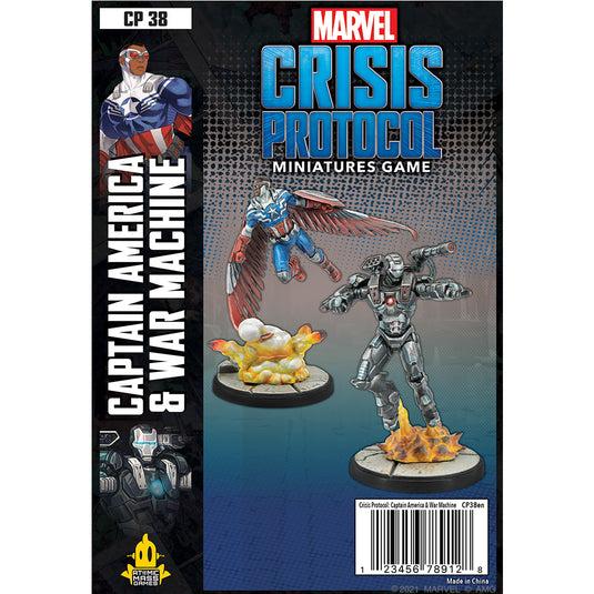 Marvel: Crisis Protocol - Captain America & War Machine