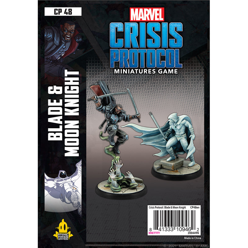 Load image into Gallery viewer, Marvel: Crisis Protocol - Blade &amp; Moon Knight
