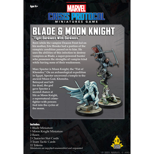 Marvel: Crisis Protocol - Blade & Moon Knight