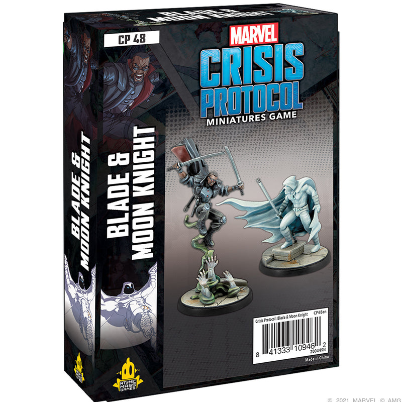 Load image into Gallery viewer, Marvel: Crisis Protocol - Blade &amp; Moon Knight
