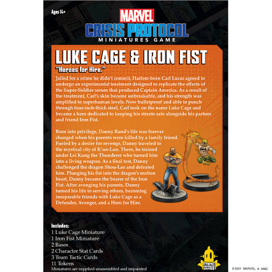 Marvel Crisis Protocol: Luke Cage & Iron Fist Character Pack