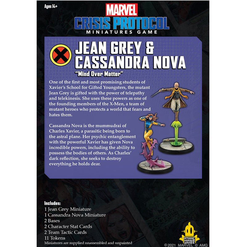 Load image into Gallery viewer, Marvel: Crisis Protocol - Jean Grey &amp; Cassandra Nova
