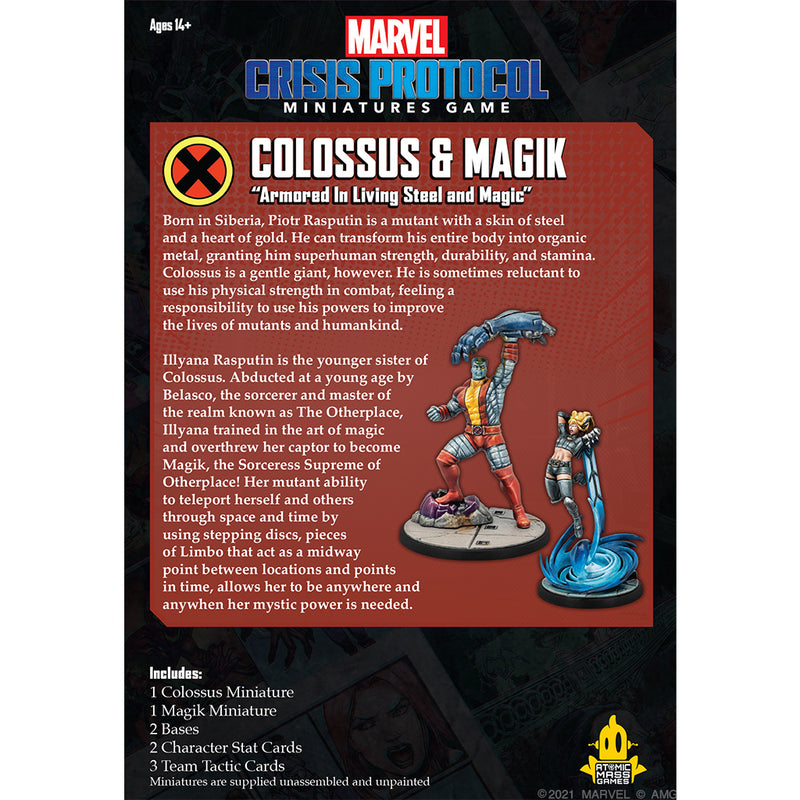 Load image into Gallery viewer, Marvel: Crisis Protocol - Colossus &amp; Magik
