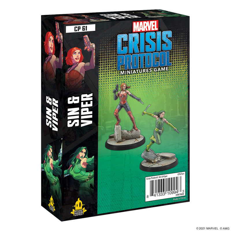 Load image into Gallery viewer, Marvel: Crisis Protocol - Sin &amp; Viper
