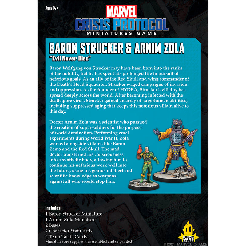 Load image into Gallery viewer, Marvel: Crisis Protocol - Baron Strucker &amp; Arnim Zola
