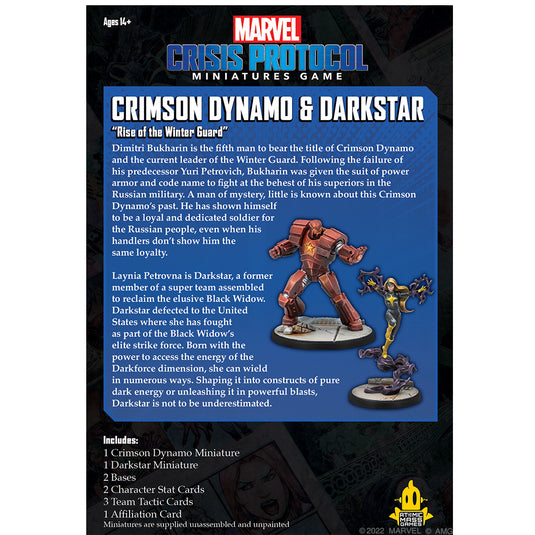 Marvel: Crisis Protocol - Crimson Dynamo & Dark Star Character Pack