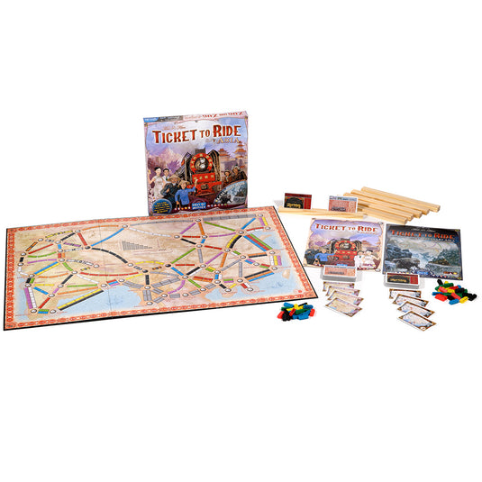 Ticket to ride Asia - Welcome - Play different.™