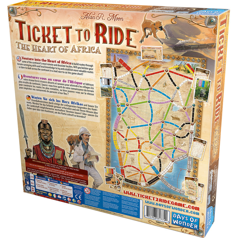 Load image into Gallery viewer, Ticket to Ride: Africa Map Collection 3
