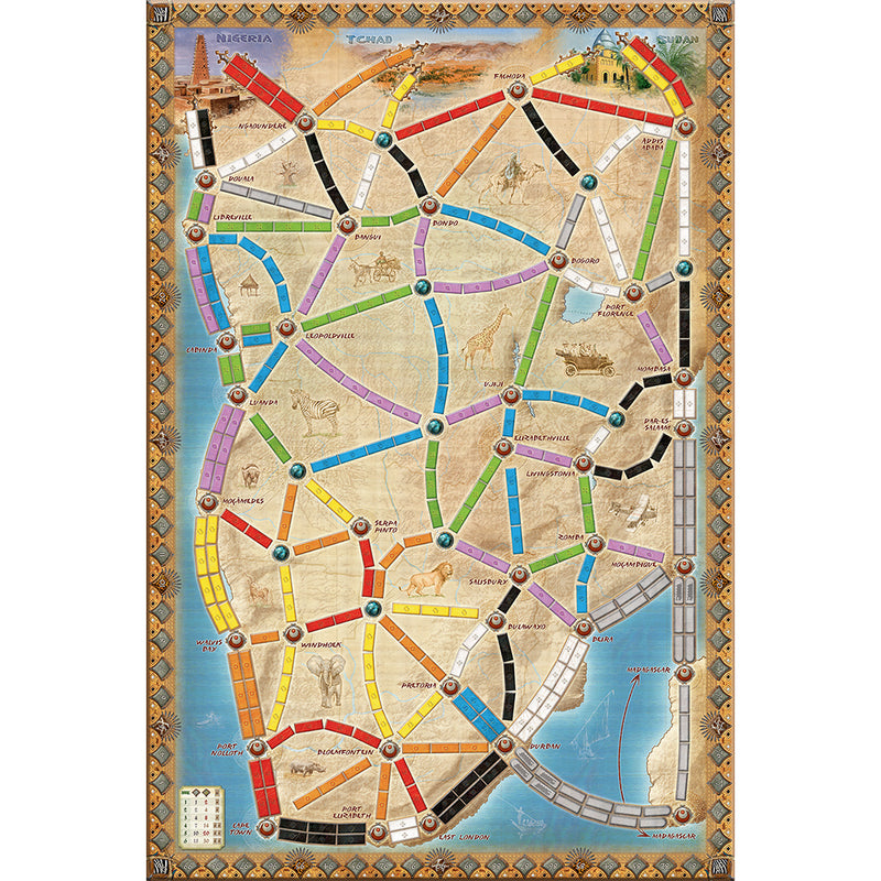 Load image into Gallery viewer, Ticket to Ride: Africa Map Collection 3
