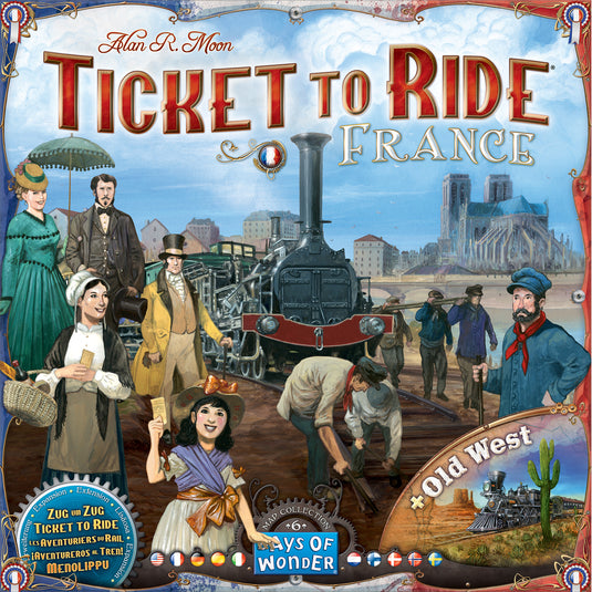 Ticket to Ride France/Old West - Labyrinth Games & Puzzles