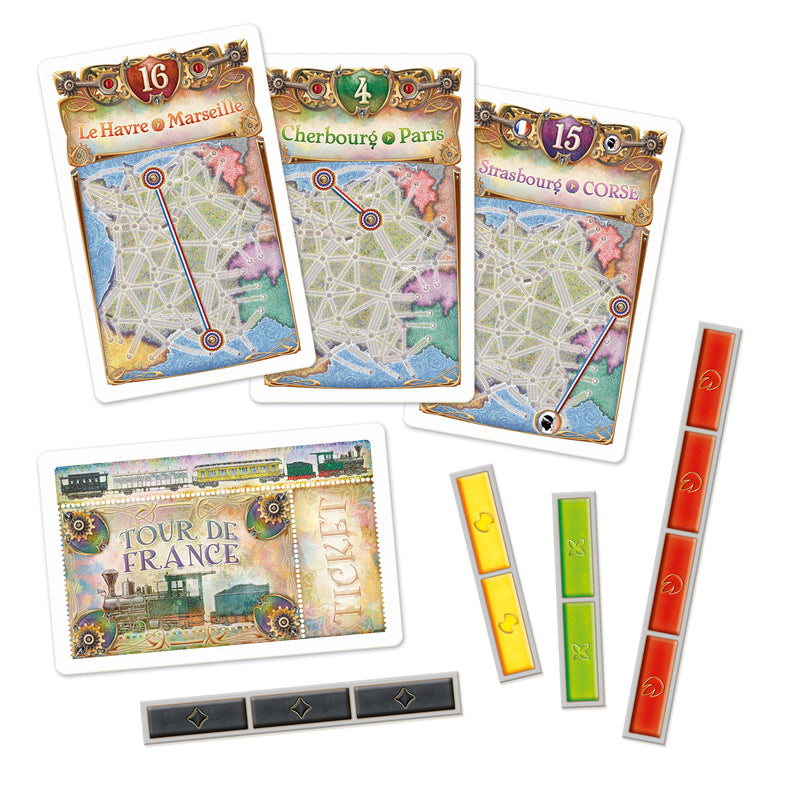 Load image into Gallery viewer, Ticket to Ride: France-Old West Map 6
