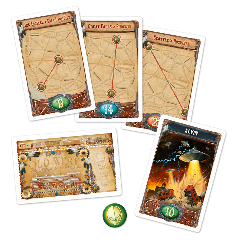 Load image into Gallery viewer, Ticket to Ride: France-Old West Map 6
