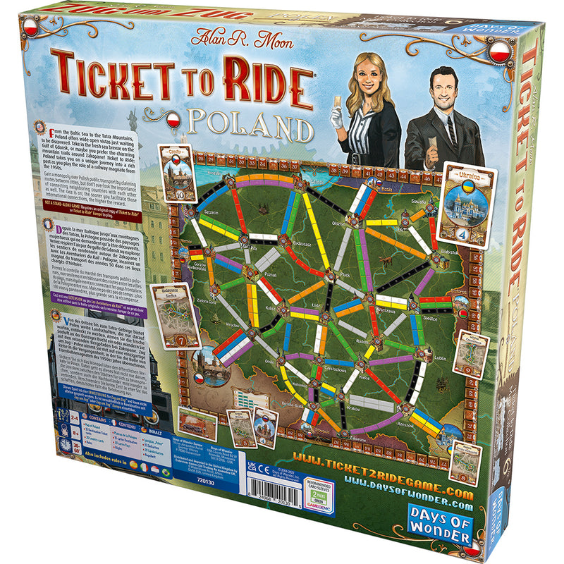 Load image into Gallery viewer, Ticket to Ride Map Coll. Vol 6.5 Poland
