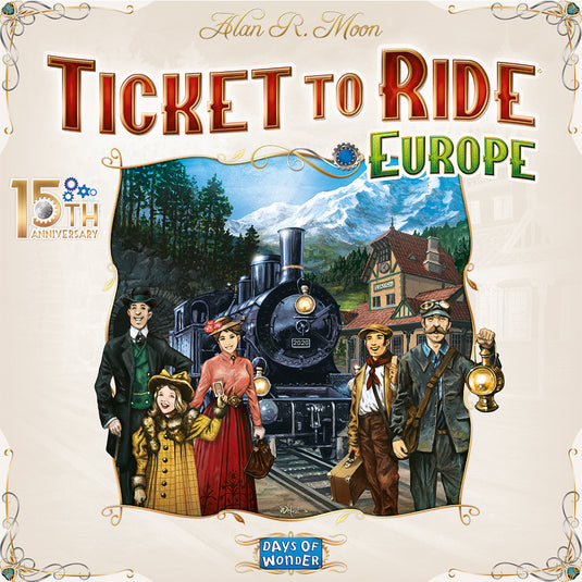 Ticket To Ride Strategy Board Game for ages 8 and up, from Asmodee 