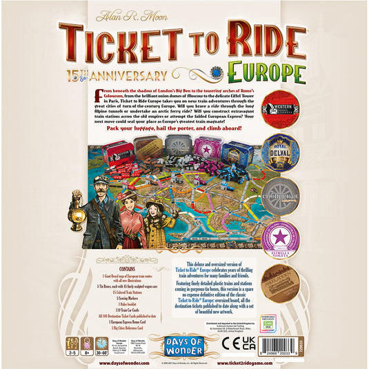Köp Ticket to Ride Europe på