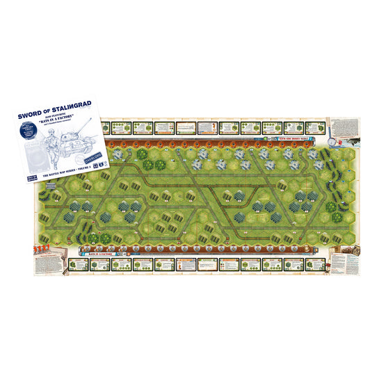 Memoir '44 Battlemap Volume 3: Sword Of Stalingrad - Board Game Expansion