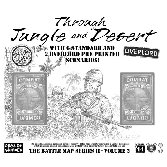 memoir 44 card sleeves Memoir '44 Through Jungle and Desert Board Game Expansion – Asmodee USA