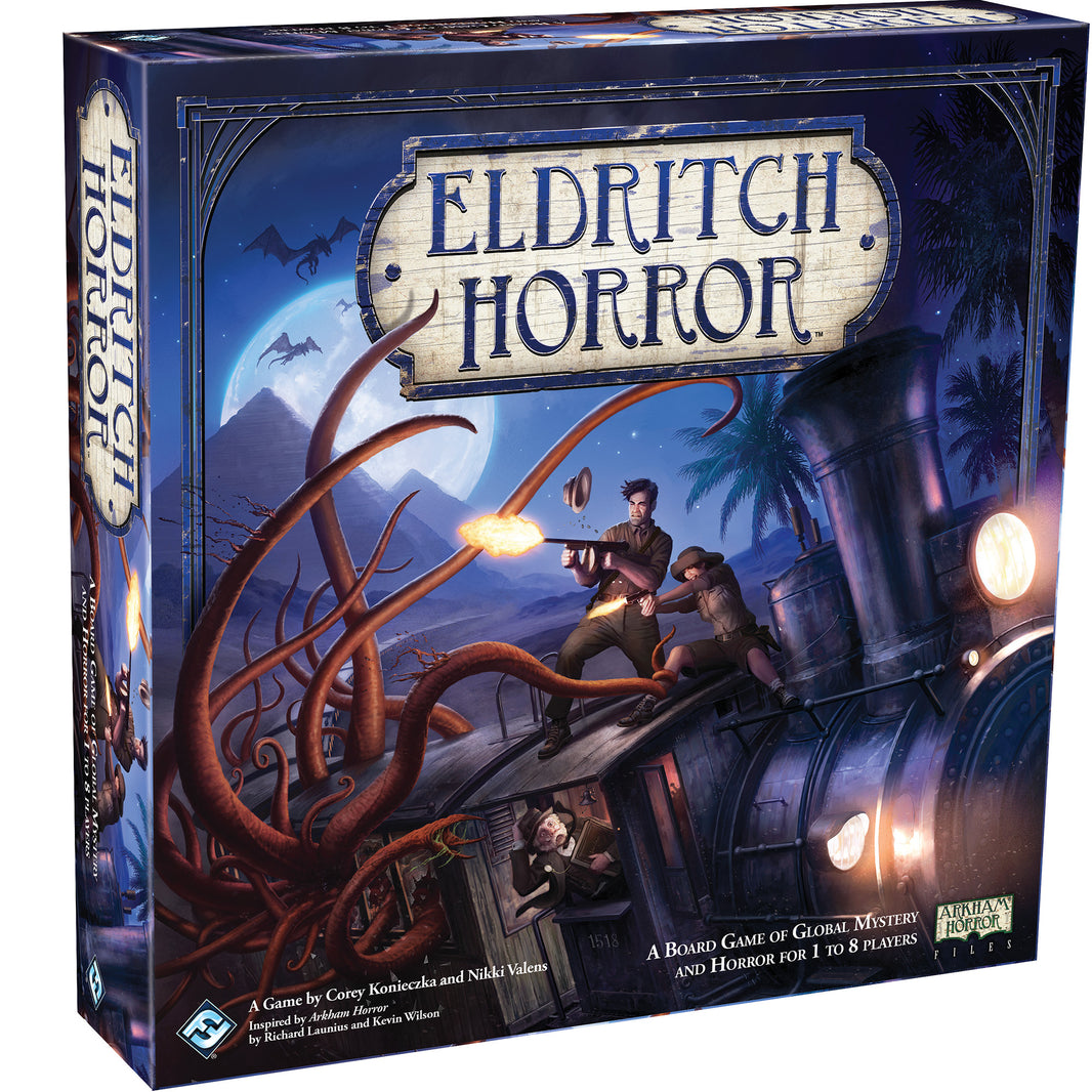 Eldritch Horror Board Game Lovecraftian Cooperative Mystery Adventure Asmodee North America