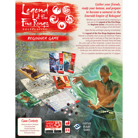 Legend of the Five Rings Beginner Game Asmodee USA Legend of the Five Rings Beginner Game Asmodee USA