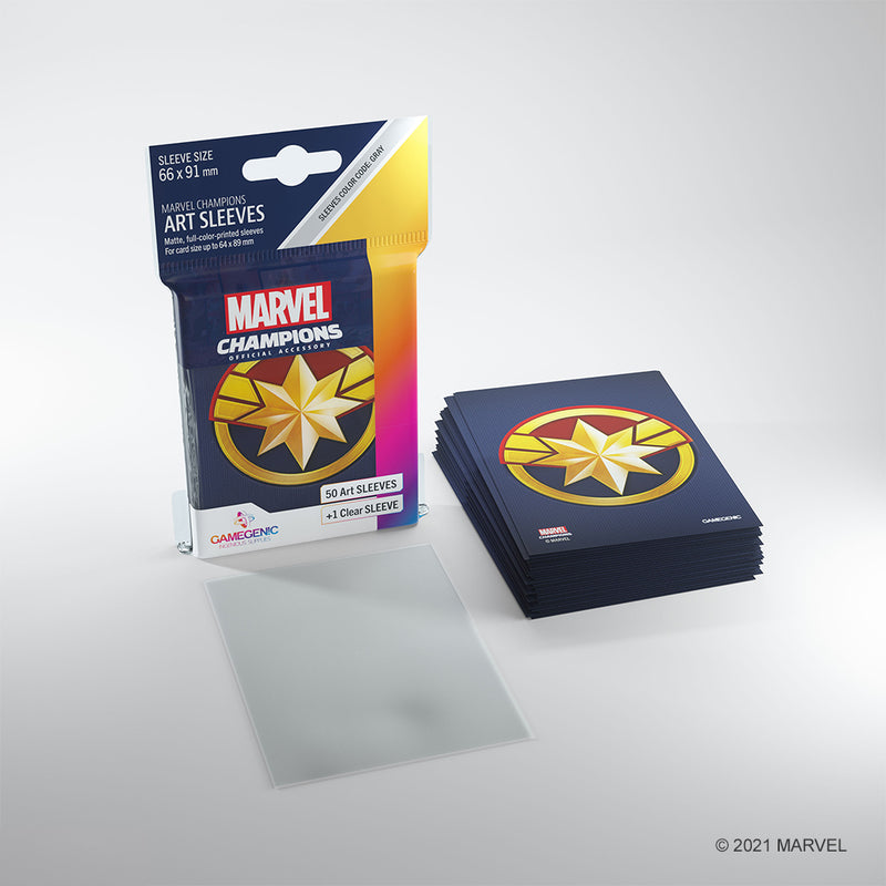 Load image into Gallery viewer, Marvel Card Sleeve Pack: Captain Marvel
