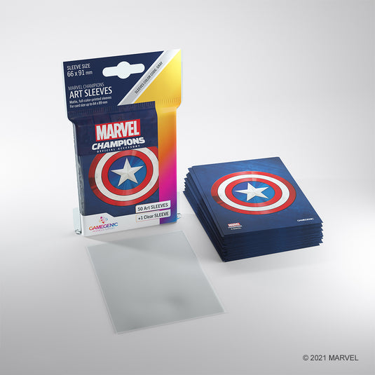 Marvel Card Sleeve Pack: Captain America