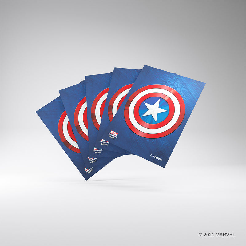 Load image into Gallery viewer, Marvel Card Sleeve Pack: Captain America
