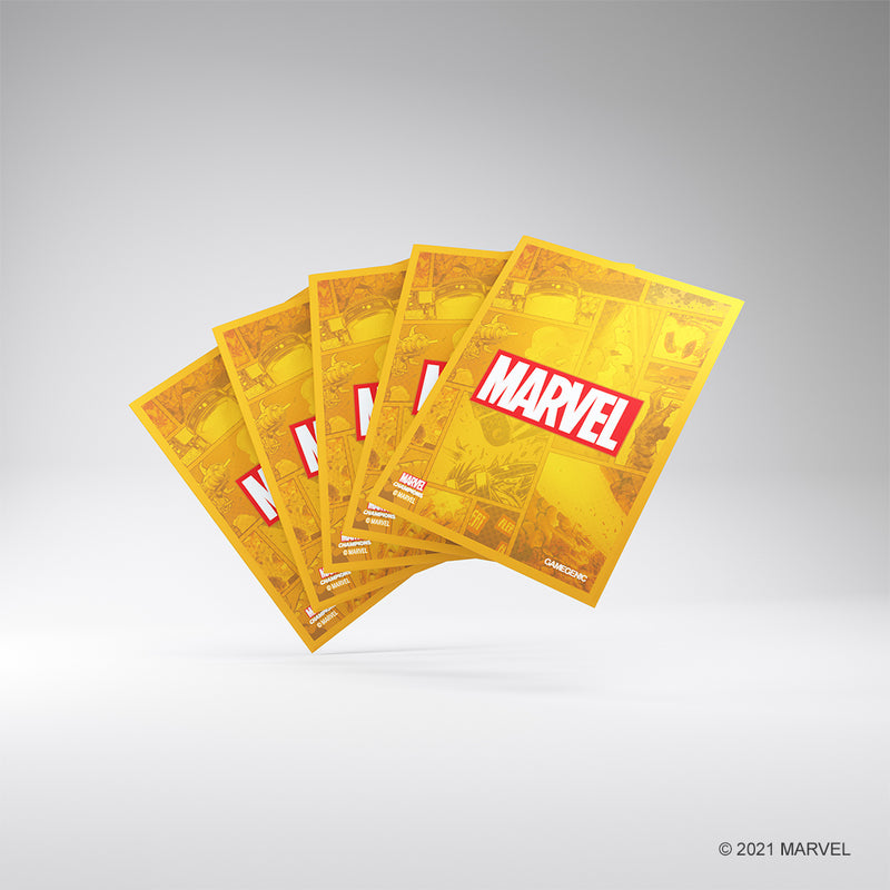 Load image into Gallery viewer, Marvel Card Sleeve Pack: Marvel Orange
