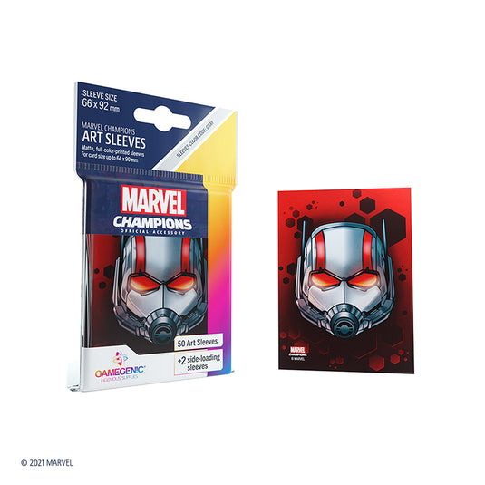 Marvel Champions Sleeves: Ant-Man Asmodee USA Marvel Champions Sleeves: Ant-Man Asmodee USA