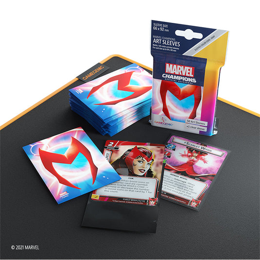 Marvel Champions Sleeves: Scarlet Witch Marvel Champions Sleeves: Scarlet Witch