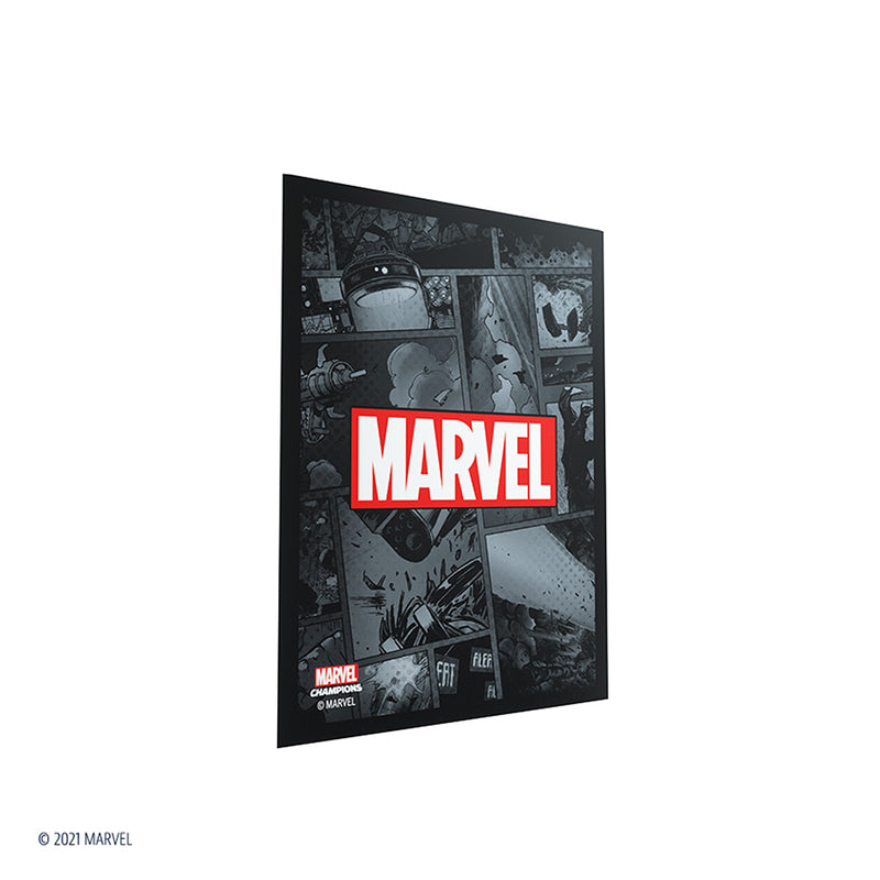 Load image into Gallery viewer, Marvel Champions Sleeves: Marvel Black
