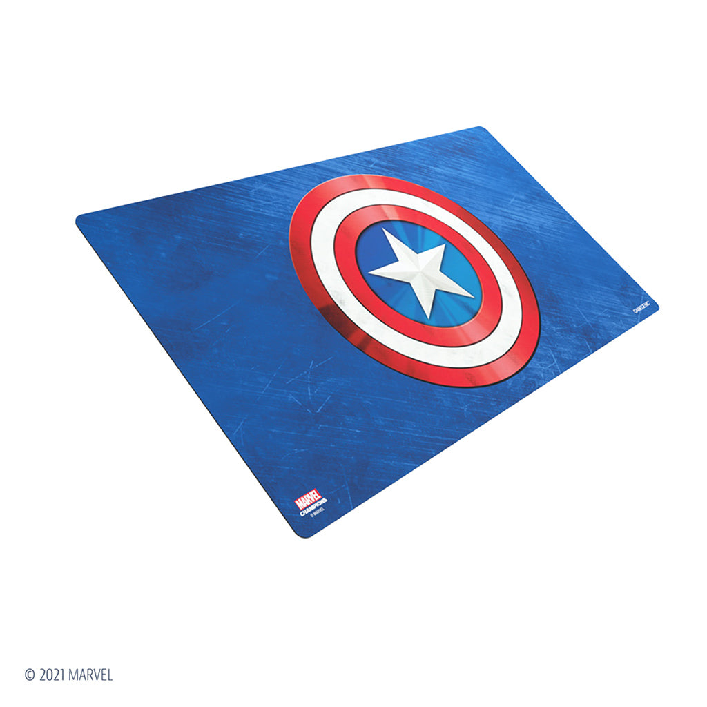 Marvel Champions Game Mat: Captain America – Asmodee USA