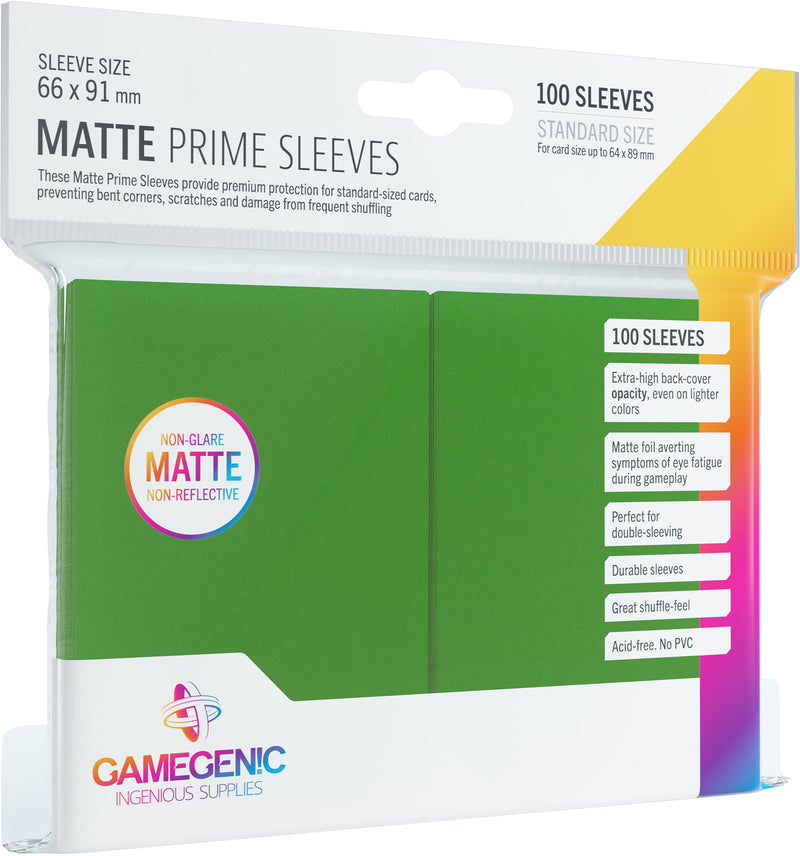 Load image into Gallery viewer, MATTE Prime Sleeves: Green
