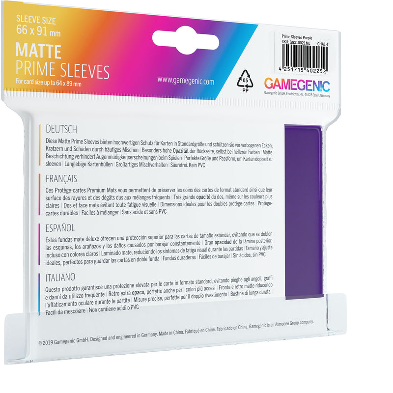 Load image into Gallery viewer, MATTE Prime Sleeves: Purple
