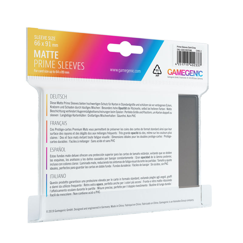 Load image into Gallery viewer, MATTE Prime Sleeves: Gray
