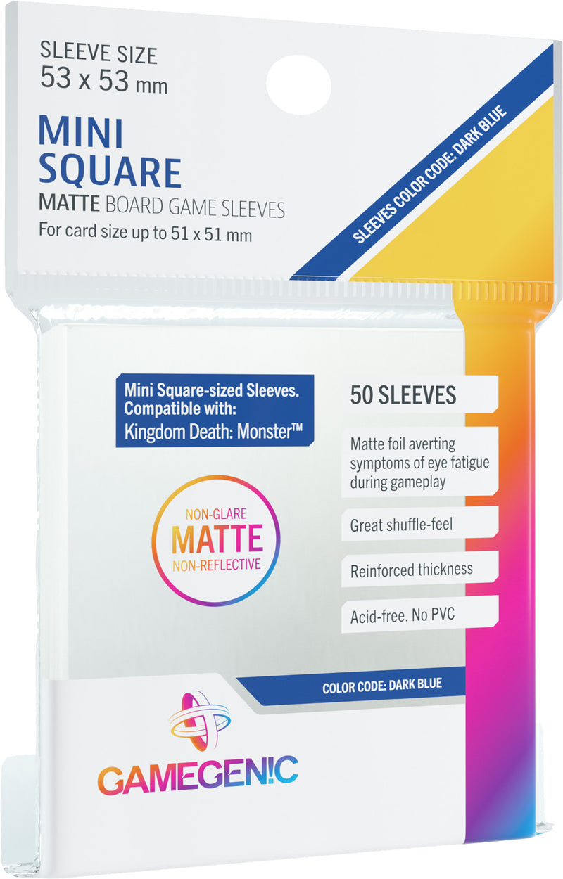 Load image into Gallery viewer, MATTE Sleeves: Mini-Square (53 x 53 mm)
